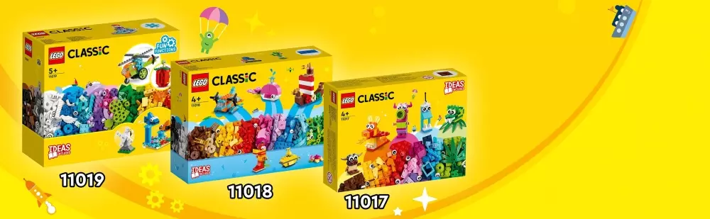 LEGO 11017 KREATIVE MONSTRE, 5702017117485, 1000041060, LEGO®, Lego Classic, 11017, LE-11017