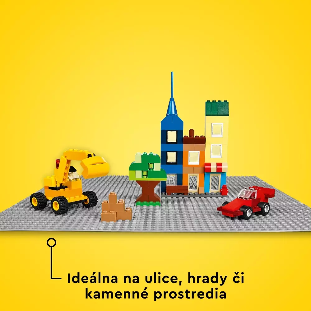 LEGO 11024 GRÅ BASISPLATE, 5702017185279, 1000041062, LEGO®, Lego Classic, 11024, LE-11024