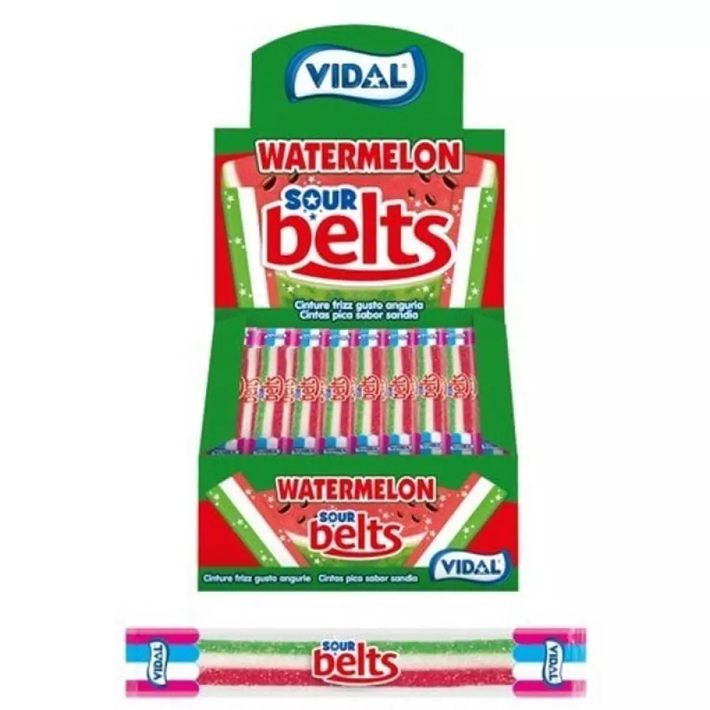 VATER MELON BELTS 9G, 8413178270274, 1000041958, Spise og drikke, Godteri, 1099106