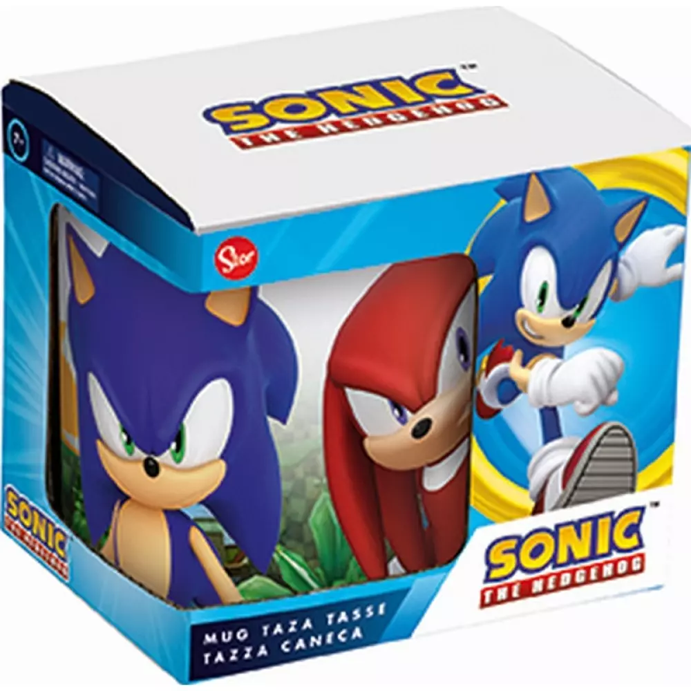 MUG SONIC, 7393616490932, 1000042294, Skolesaker, Matbokser og drikkeflasker, 80997, HI-80997