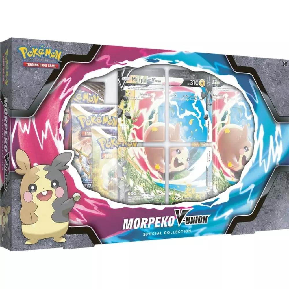 POKEMON BOX V UNION MORPEKO, 820650850196, 1000042345, Inneleker, Samlekort, POKEMON, POK85019, AS-POK85019