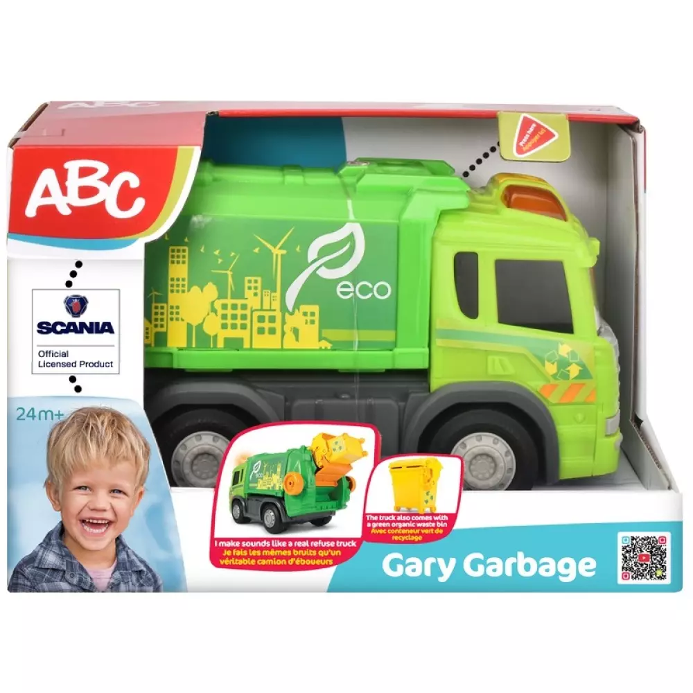 ABC GARY GARBAGE, 4006333074585, 1000043176, Inneleker, For de minste, ABC, 204114004, SI-204114004