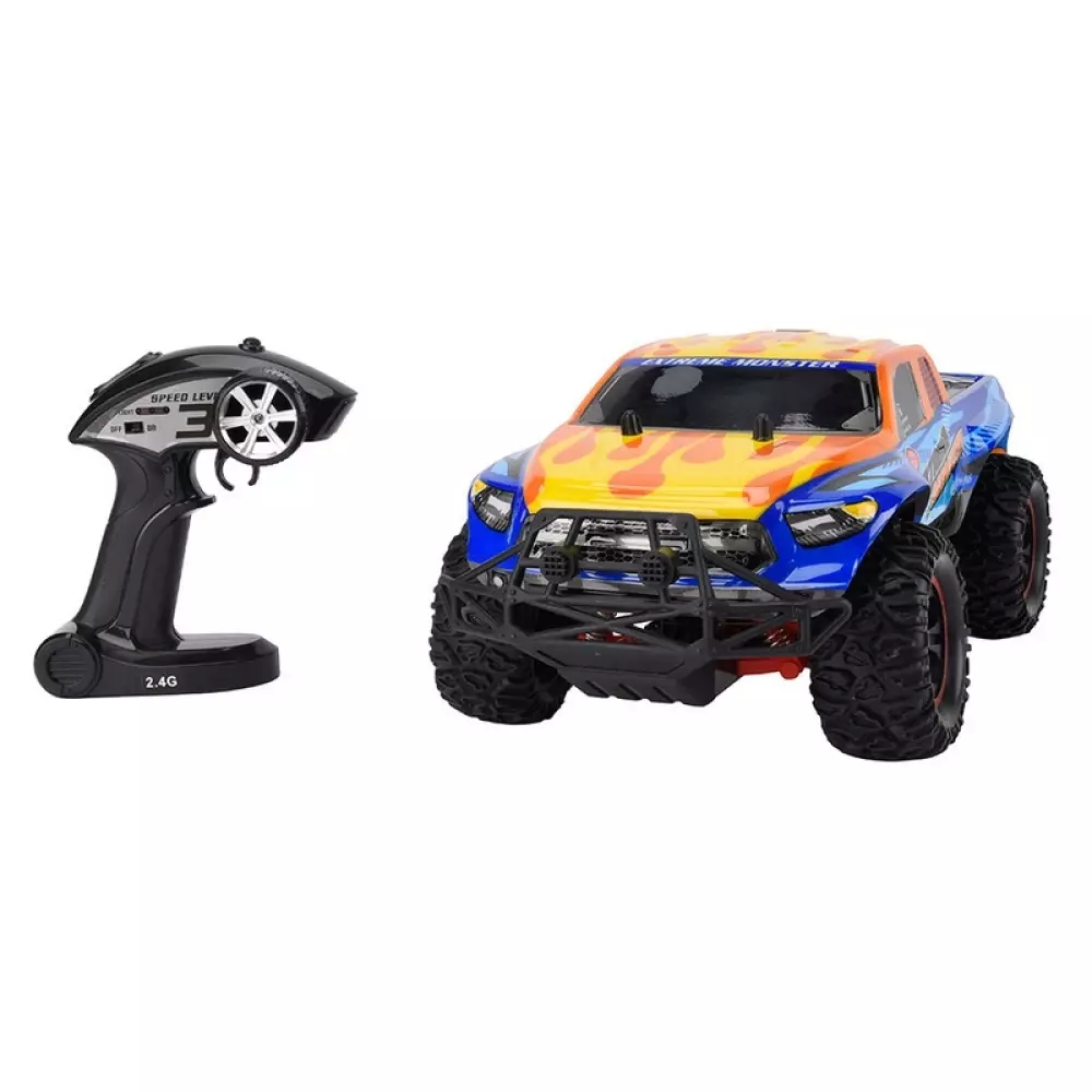 GEAR4PLAY 1:8 GIGANTOR MONSTER TRUCK, 742521140055, 1000045234, Inneleker, Kjøretøy/biler/fjernstyrt, GEAR 4 PLAY, RC1175B, JC-RC1175B