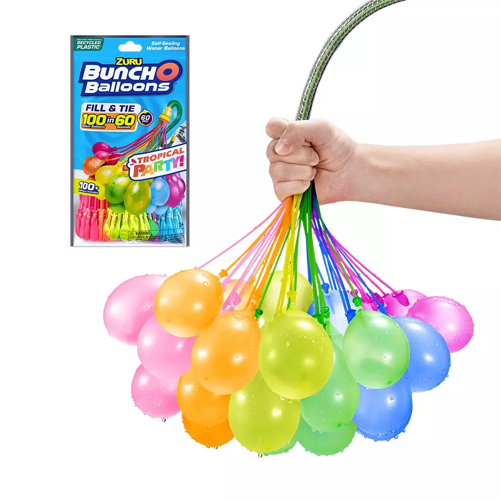 BUNCH O BALLONS- TROPICAL PART, 3PK FOIL, 4894680025127, 1000045260, Uteleker, Vannleker, 56480UQ1Y, ZU-56480UQ1Y