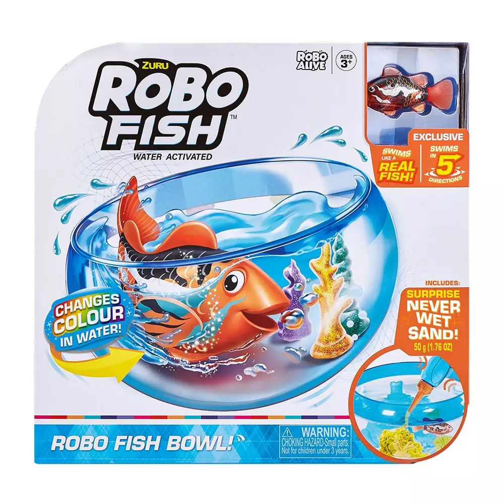 ROBO FISH BOWL, 5713396500843, 1000045341, Inneleker, Kjøretøy/biler/fjernstyrt, 7126