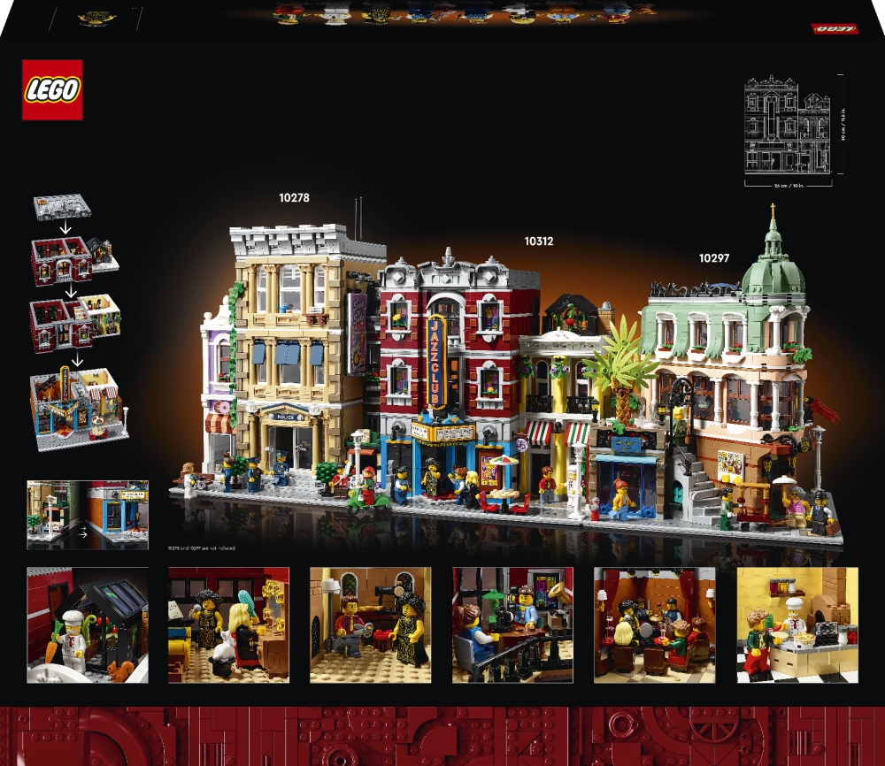 LEGO 10312 JAZZKLUBB, 5702017416625, 1000045901, LEGO®, Hard to find, 10312, LE-10312