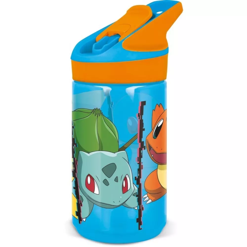 DRIKKEFLASKE PREMIUM POKEMON 480ML, 8412497080960, 1000046033, Skolesaker, Matbokser og drikkeflasker, 08096