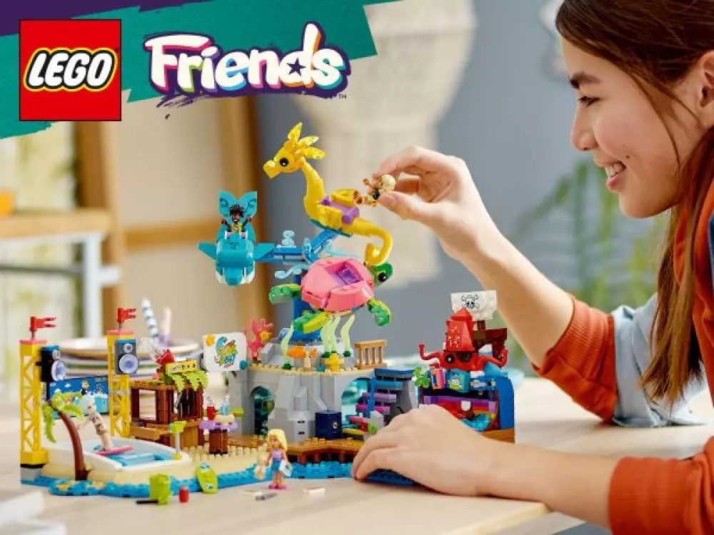 LEGO 41737 FORNØYELSESPARK PÅ STRANDEN, 5702017415222, 1000046266, LEGO®, Lego Friends, 41737, LE-41737