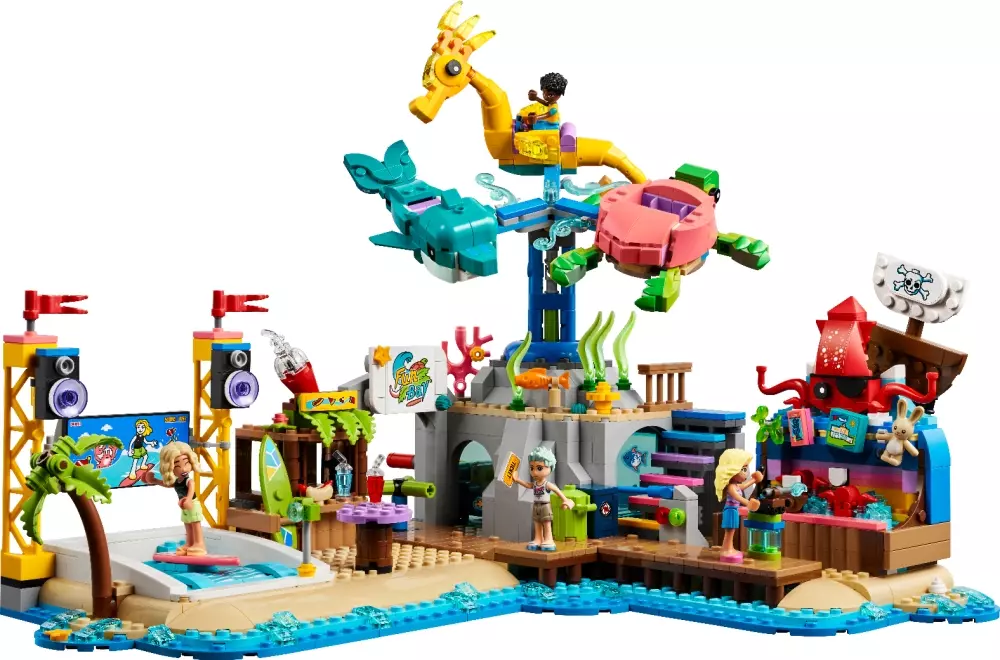 LEGO 41737 FORNØYELSESPARK PÅ STRANDEN, 5702017415222, 1000046266, LEGO®, Lego Friends, 41737, LE-41737