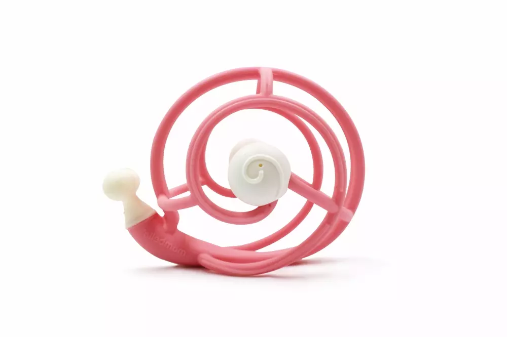 MOMBELLA SNAIL - ROSA, 5060666870152, 1000046693, Inneleker, For de minste, MOMBELLA, MOMBELLA SNAIL ROSA, 103527, Rangle og biteleke for de mellom 0-6 mnd.