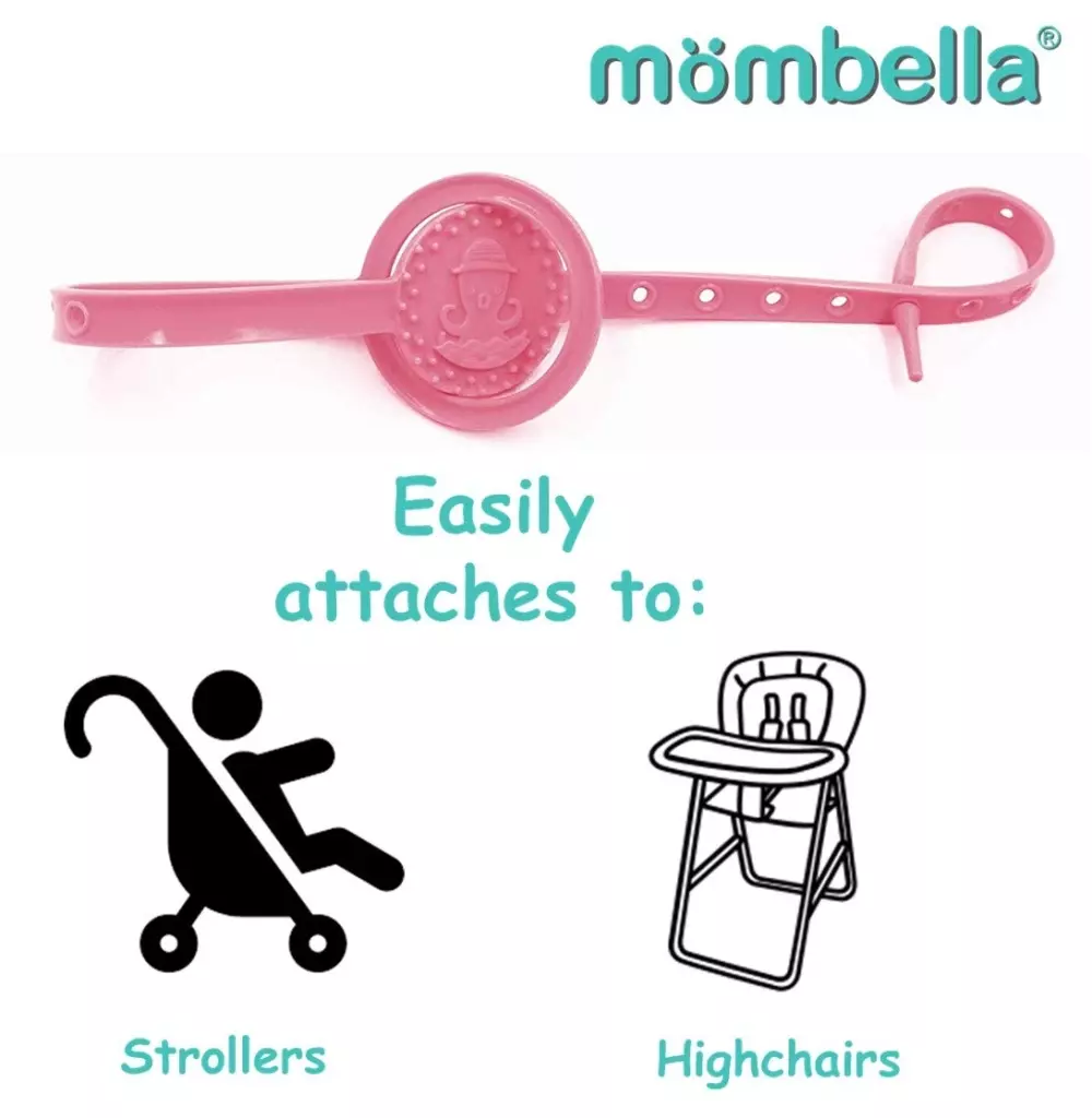 MOMBELLA WITHIN ARM'S REACH - ROSA, 5060666870275, 1000046697, Inneleker, For de minste, MOMBELLA, MOMBELLA WITHIN ARMS REACH ROSA, 103535, Holder smokker og flasker der de skal være. Fra 0-år