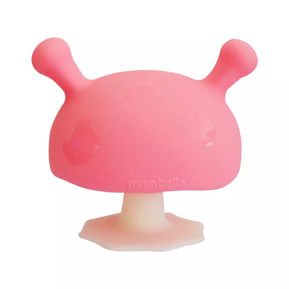 MOMBELLA MUSHROOM - ROSA, 5060666871203, 1000046702, Inneleker, For de minste, MOMBELLA, MOMBELLA MIMI MUSHROOM ROSA, 103428, Den populære biteleken som gir ro til både store og små.Fra 3+ mnd