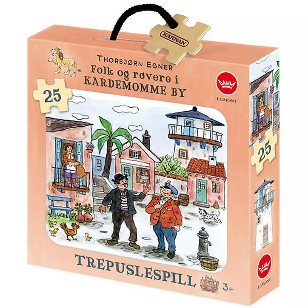 TREPUSLESPILL KARDEMOMME BY 25 BITER, 7031655221017, 1000047101, Inneleker, Spill og puslespill, 522101, EG-522101