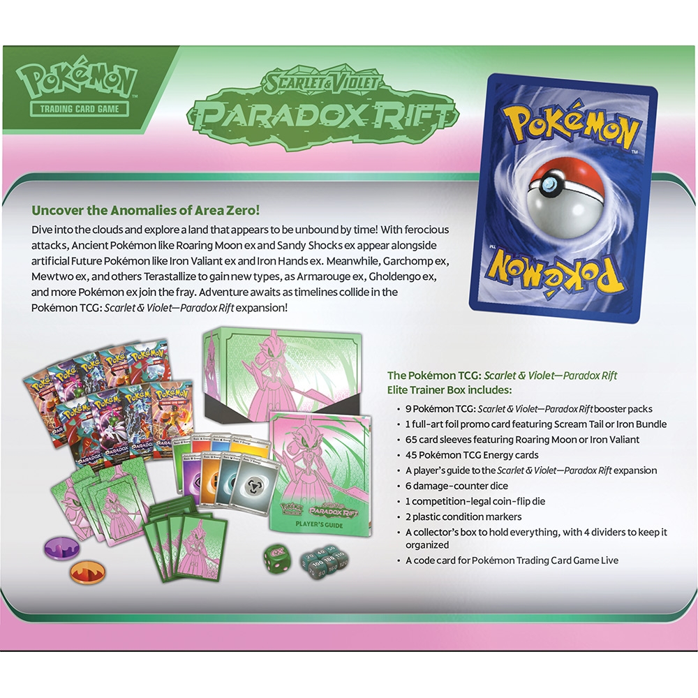 POKEMON ELITE TRAINER BOX SV4 PARADOX RI