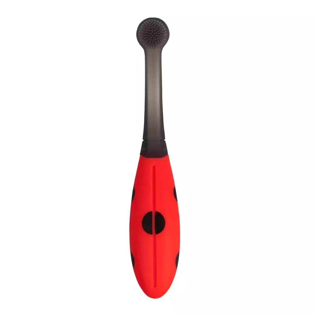 MOMBELLA LADYBUG TRAINING TOOTHBRUSH, 5060666871401, 1000100260, Inneleker, For de minste, MOMBELLA, 104029, Tannbørsten du starter med for å trene opp vanen med å børste tennene.