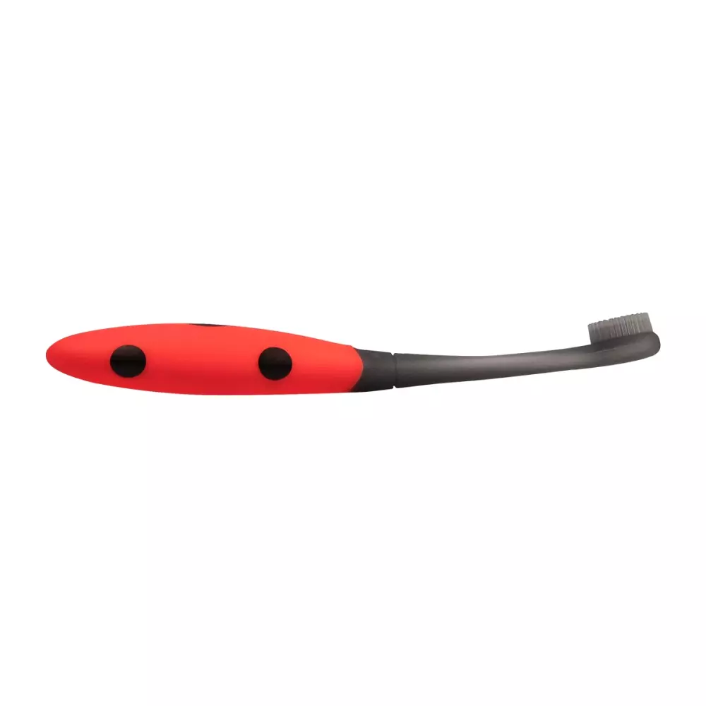 MOMBELLA LADYBUG TRAINING TOOTHBRUSH, 5060666871401, 1000100260, Inneleker, For de minste, MOMBELLA, 104029, Tannbørsten du starter med for å trene opp vanen med å børste tennene.