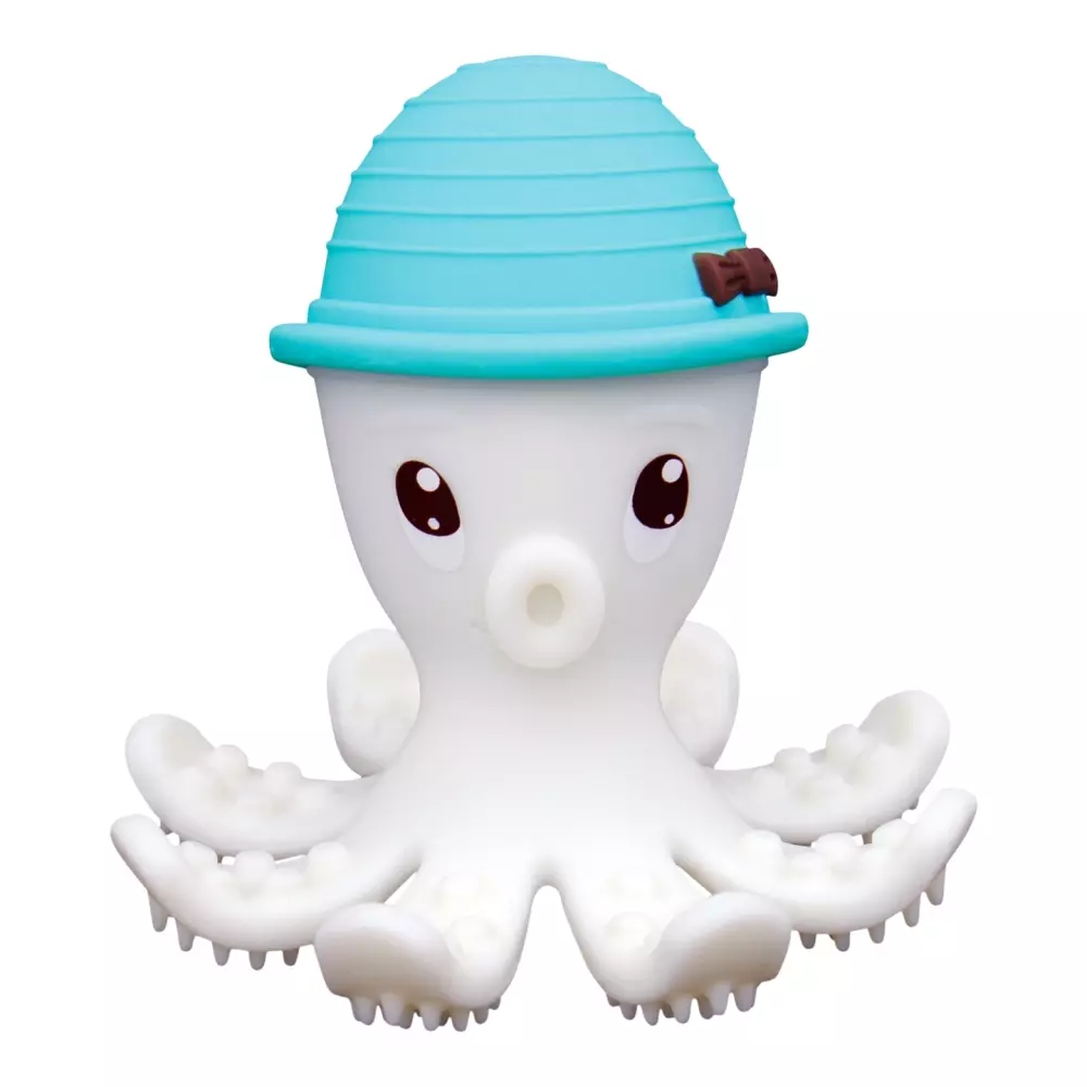 MOMBELLA OCTOPUS - BLÅ, 5060666870008, 1000100265, Inneleker, For de minste, MOMBELLA, 104079, Den originale Ollie blekkspruen- fra 5+ mnd.