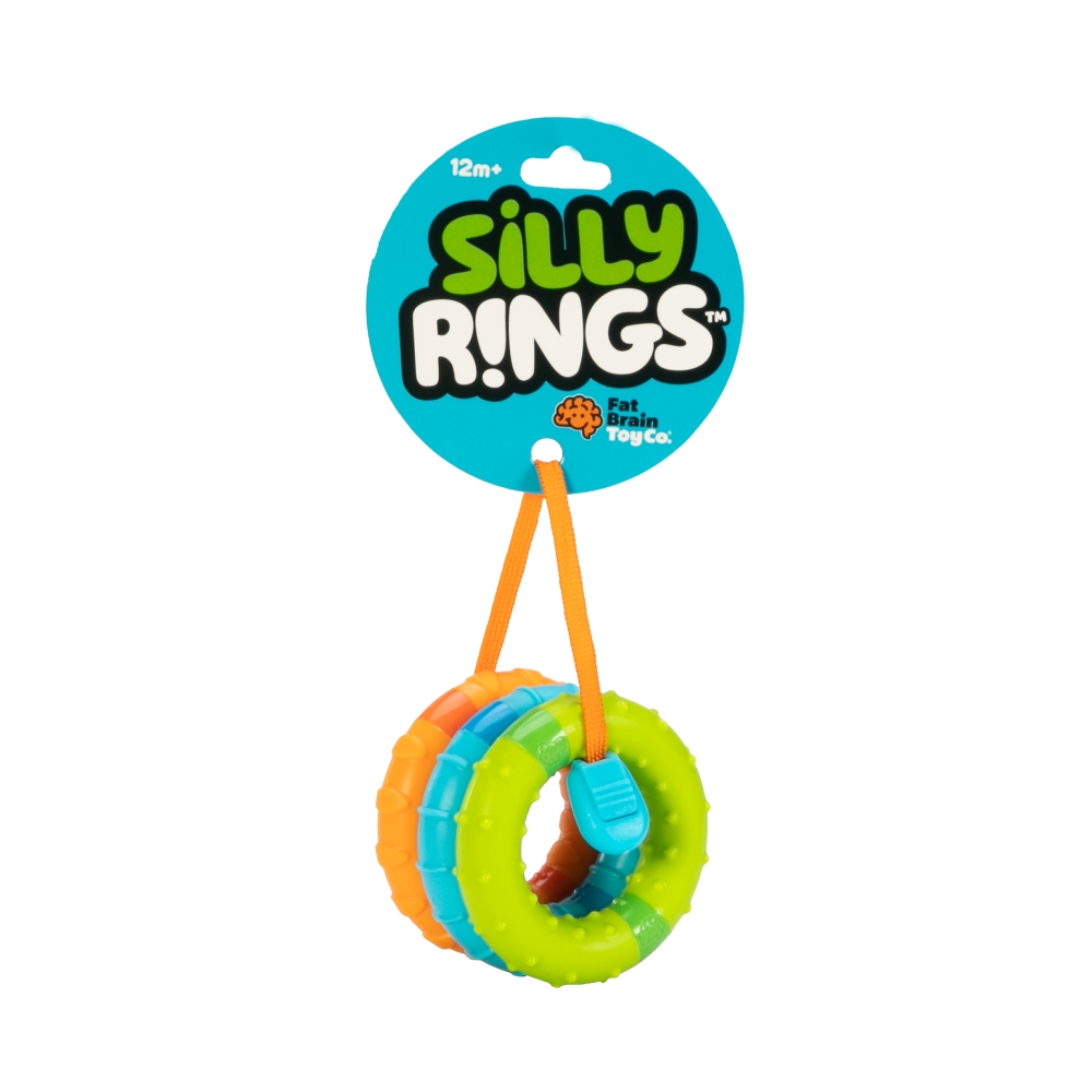 SILLY RINGS, 811802026057, 1000100338, Inneleker, For de minste, FAT BRAIN, 103800, Laget av medisinsk silikon