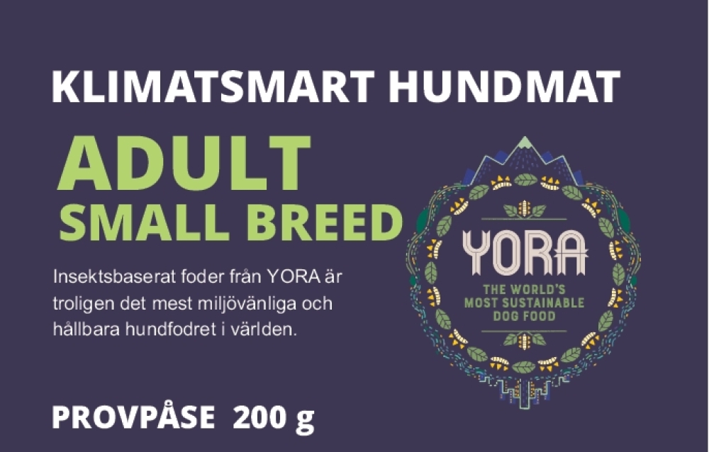 YORA Dog Adult Small Breed 200g påse